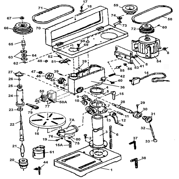 Sealey Feed part assy