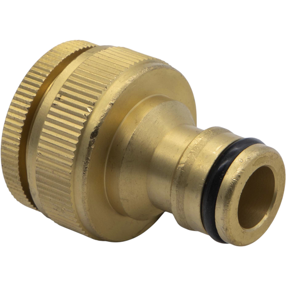 Sealey Brass Tap Adaptor 1/2"-3/4"