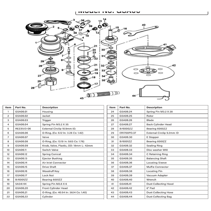 Sealey Vacuum adapter