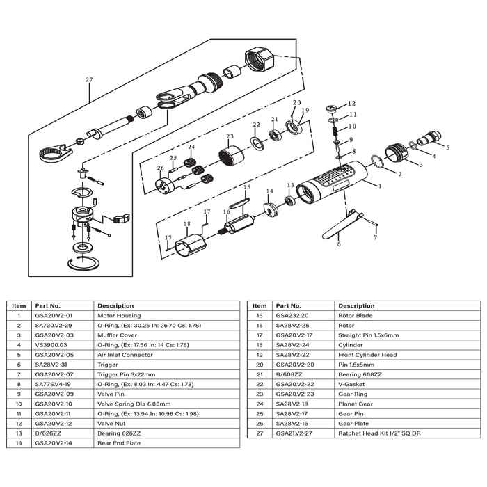 Sealey 1/2"dr impact socket 9mm