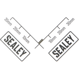Sealey Straight pin GSA674.V2-24