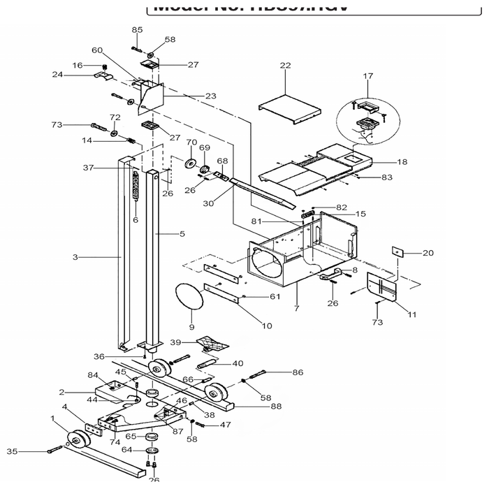 Sealey Steel cover