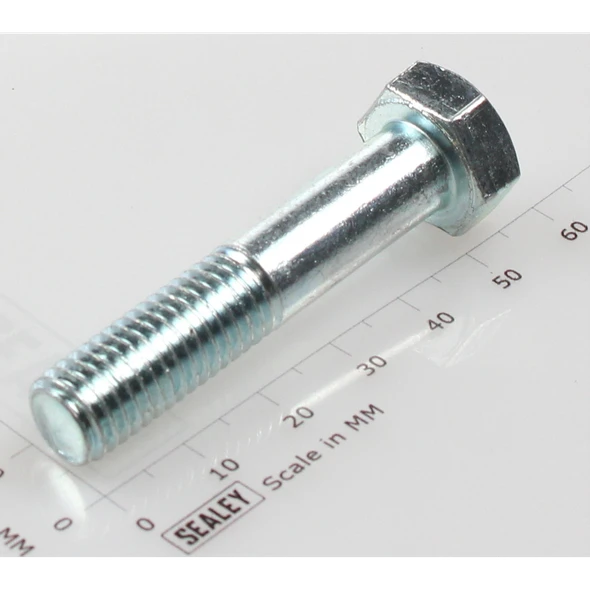 Sealey Hex head bolt m10x50mm single