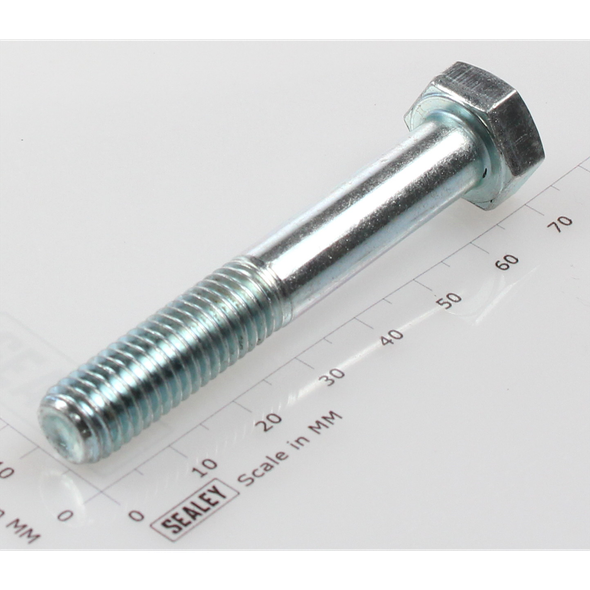 Sealey Hex head bolt m10x65mm single