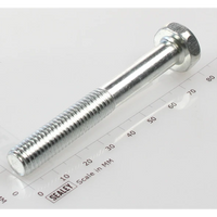 Sealey Hex head bolt m10x75mm single HHB1075.S