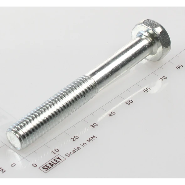 Sealey Hex head bolt m10x75mm single