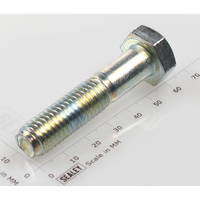 Sealey Hex head bolt m12x55mm single HHB1255.S