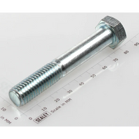 Sealey Hex head bolt m12x75mm single HHB1275.S