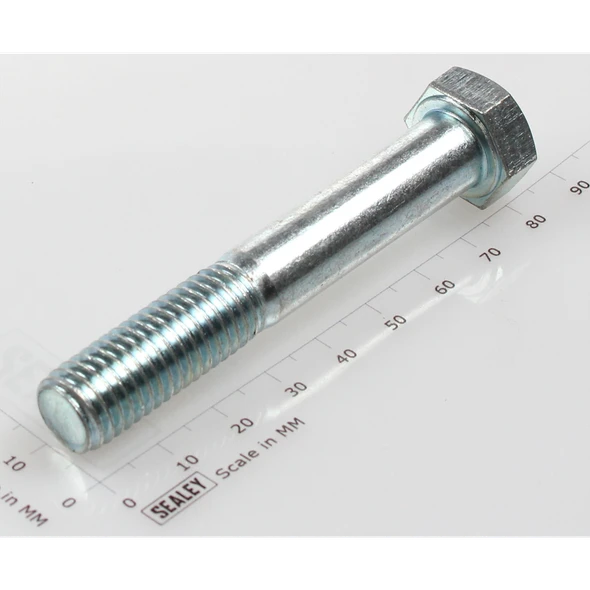 Sealey Hex head bolt m12x75mm single