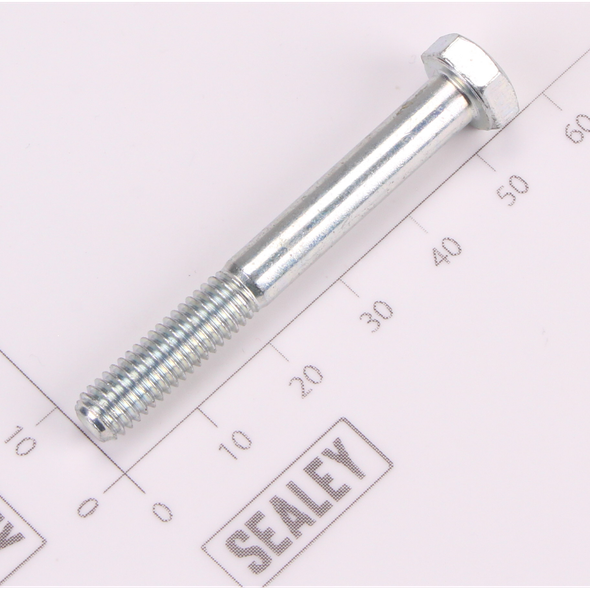 Sealey Hex head bolt m6x50mm single