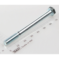 Sealey Hex head bolt m6x70mm single HHB670.S