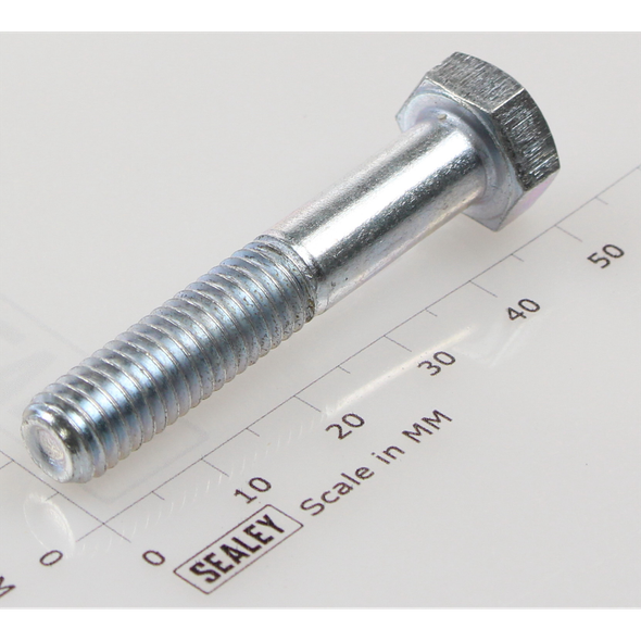 Sealey Hex head bolt m8x45mm single