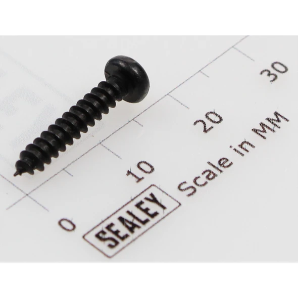 Sealey Rd head s/t screw m2.9 x 15 black