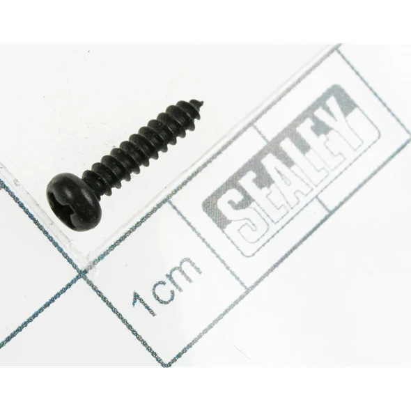 Sealey Rd head s/t screw black m3x14