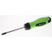 Sealey Screwdriver (pozi) 1x75mml 'hi-vis'