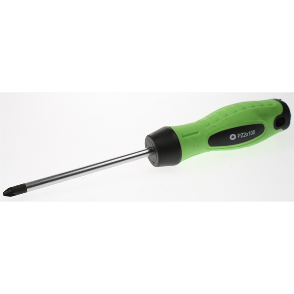 Sealey Screwdriver (pozi) 2x100mml 'hi-vis'