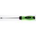 Sealey Screwdriver (slotted) 4x100mm 'hi-vis' hammer-thru