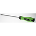 Sealey Screwdriver (slotted) 8x200mm 'hi-vis' hammer-thru