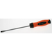 Sealey Screwdriver (slotted) 4x100mml 'hi-vis orange'
