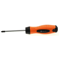 Sealey Screwdriver (phillips) 1x75mml 'hi-vis orange' HV003.05