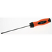 Sealey S'driver (slotted) 3x75mm 'hammer-thru' orange