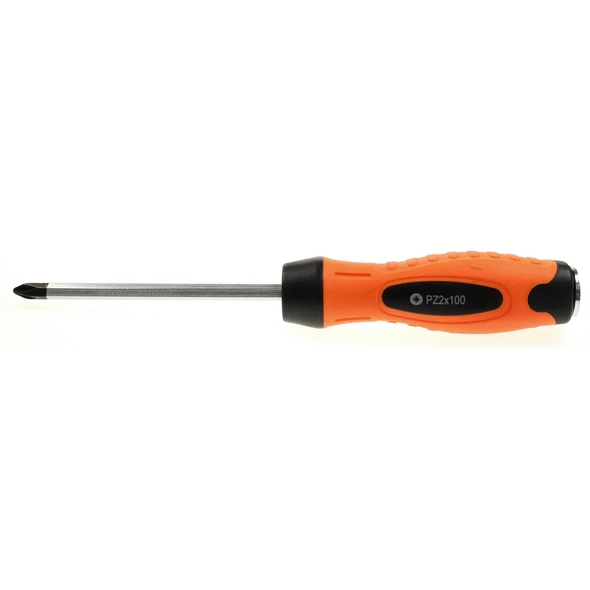 Sealey S'driver (phillips) 2x100mm 'hammer-thru' orange