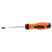 Sealey S'driver (pozi) 2x100mm 'hammer-thru' orange