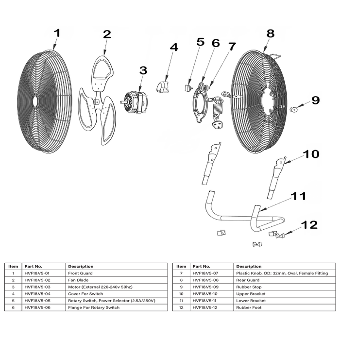 Sealey Upper bracket