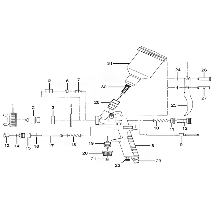 Sealey Air valve pole