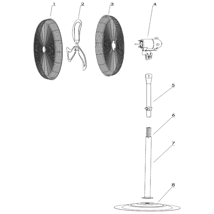 Sealey Inner Spring (for Tubular Stand)