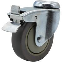 Sealey Wheel,Rear Swivel Castor (w/brake)