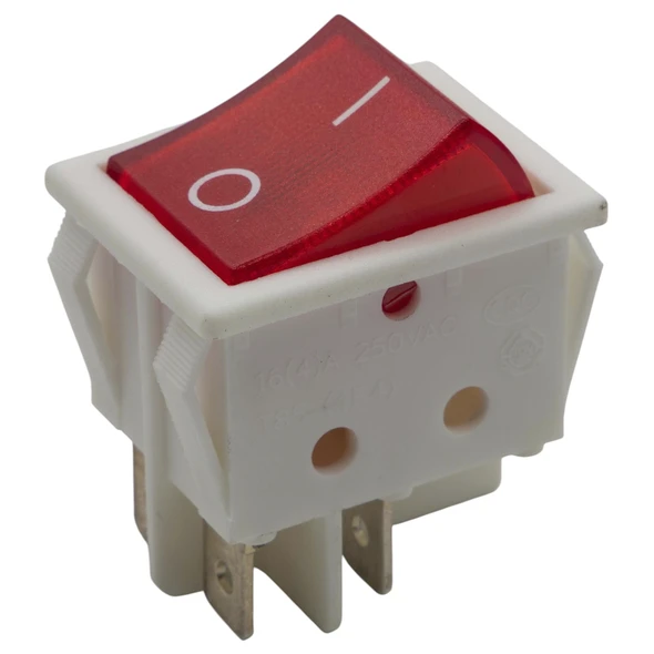 Sealey Rocker Switch (Red)