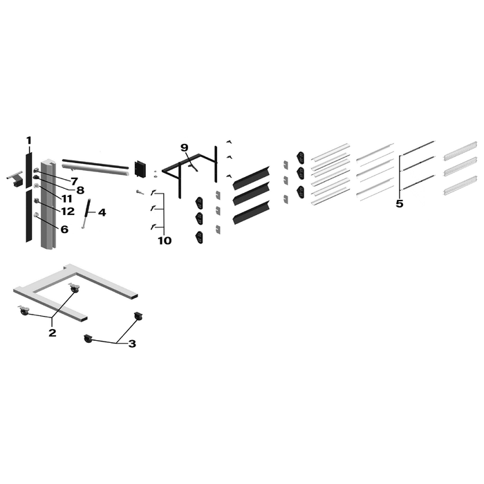 Sealey Control Panel Plate (Metal)