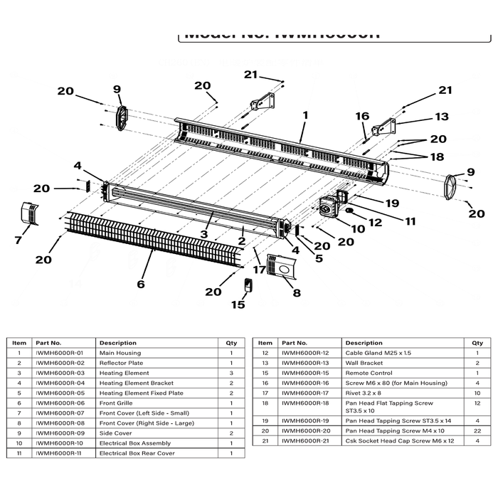 Sealey Front Grille