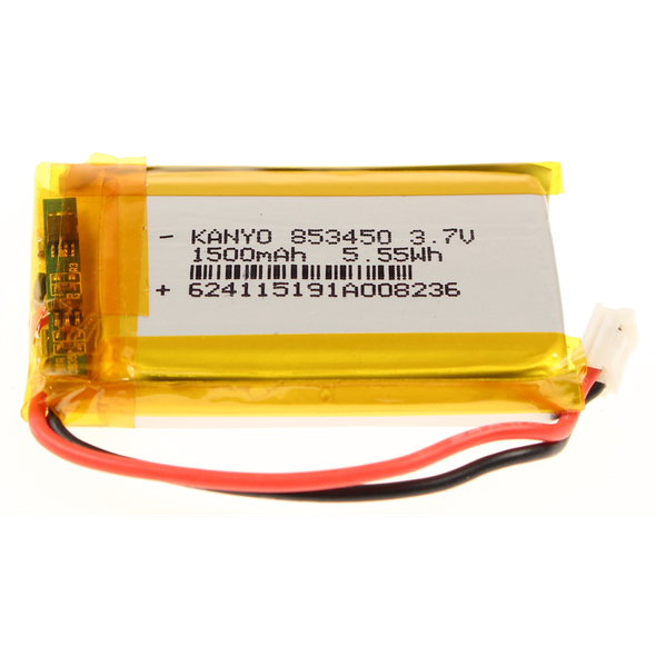 Sealey Battery w/connector 3.7v 1500mah li-ion (33x50mm)