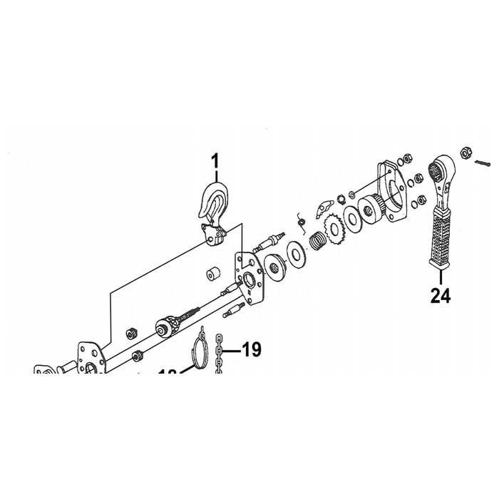Sealey Bottom Hook Assembly