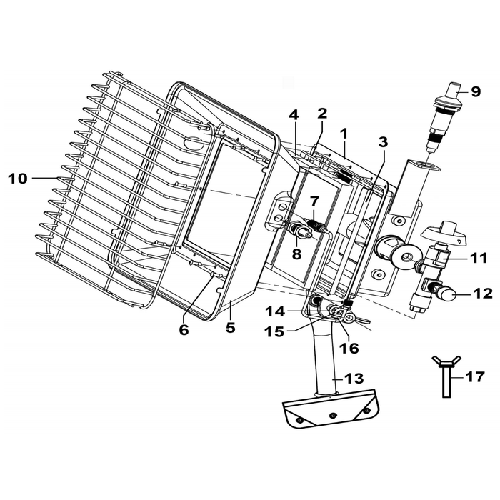 Sealey Fixed Regulator 37Mbar