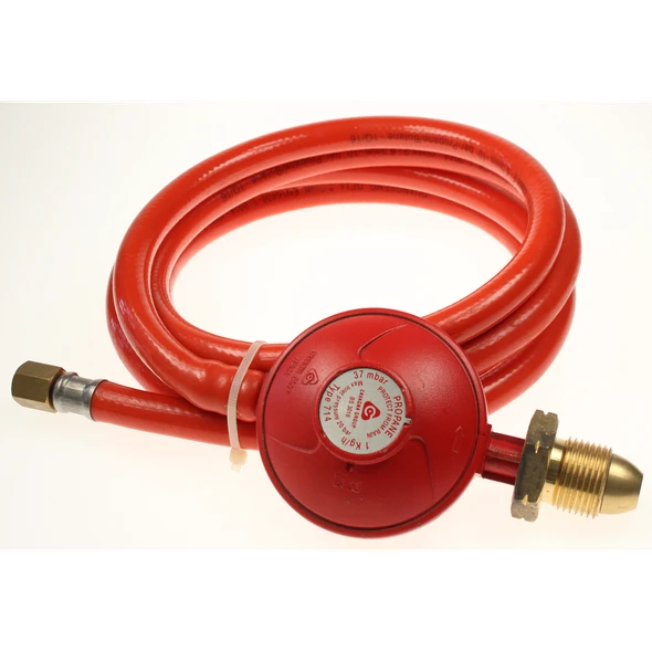 Sealey Regulator (37mbar) c/w hose (l:2120mm 1/4"f)
