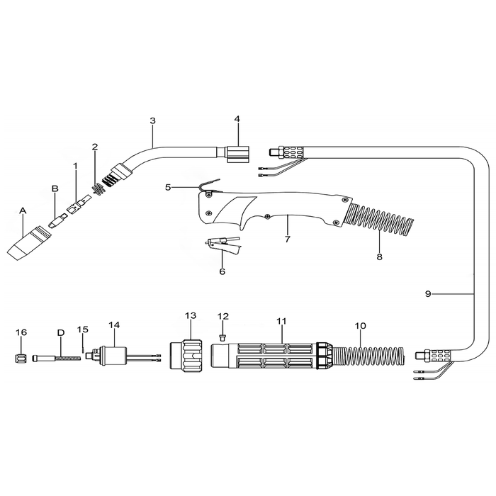 Sealey Gun plug nut