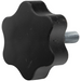 Sealey Knob, Fixing Plastic, Threaded Male Fitting