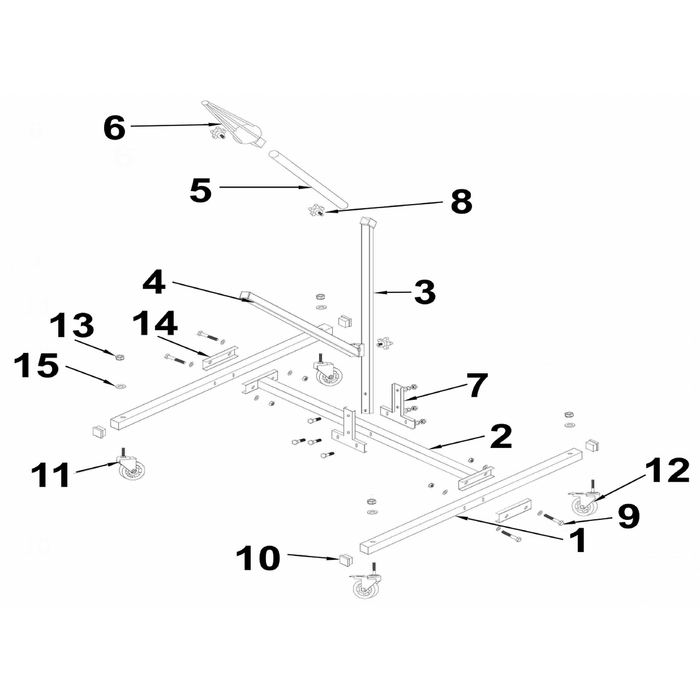 Sealey Wheel Base Beam