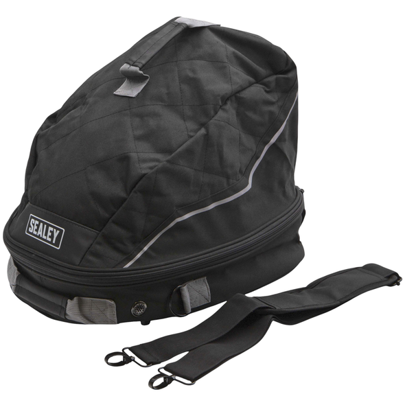 Sealey Motorcycle Helmet Bag c/w Shoulder Strap