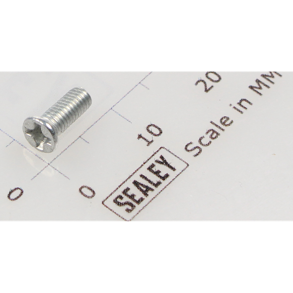 Sealey Csk phillips machine screw m3x8 (single)