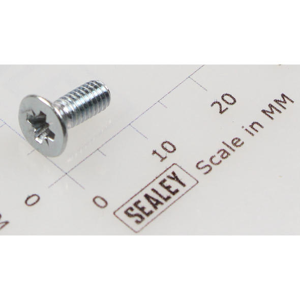 Sealey Csk phillips machine screw m4x10 (single)