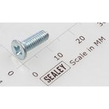 Sealey Csk phillips machine screw m4x12 (single) MSC412.S