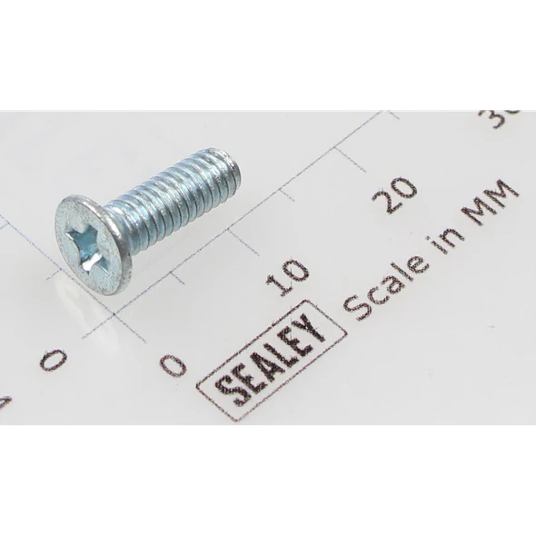 Sealey Csk phillips machine screw m4x12 (single)
