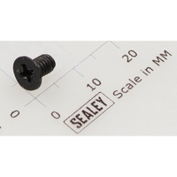 Sealey Csk phillips machine screw m4x6 black MSC46.SB