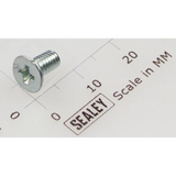 Sealey Csk phillips machine screw m4x8 (single) MSC48.S