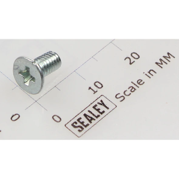 Sealey Csk phillips machine screw m4x8 (single)