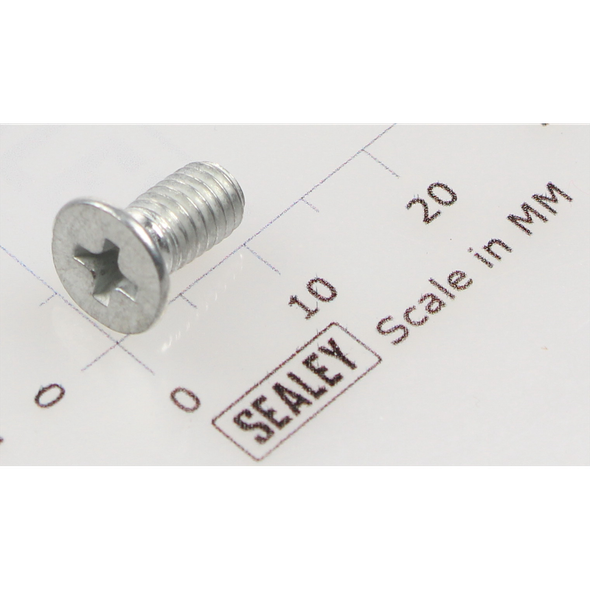 Sealey Csk phillips machine screw m5x10 (single)